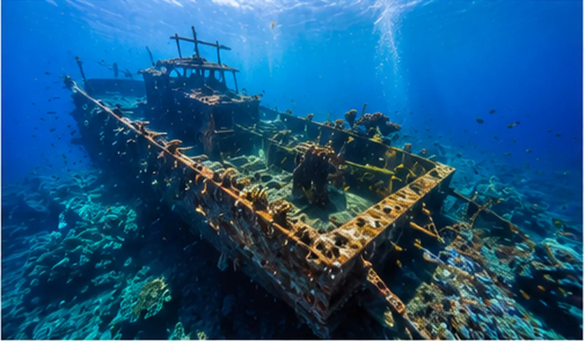 Skeleton Wreck w Coron