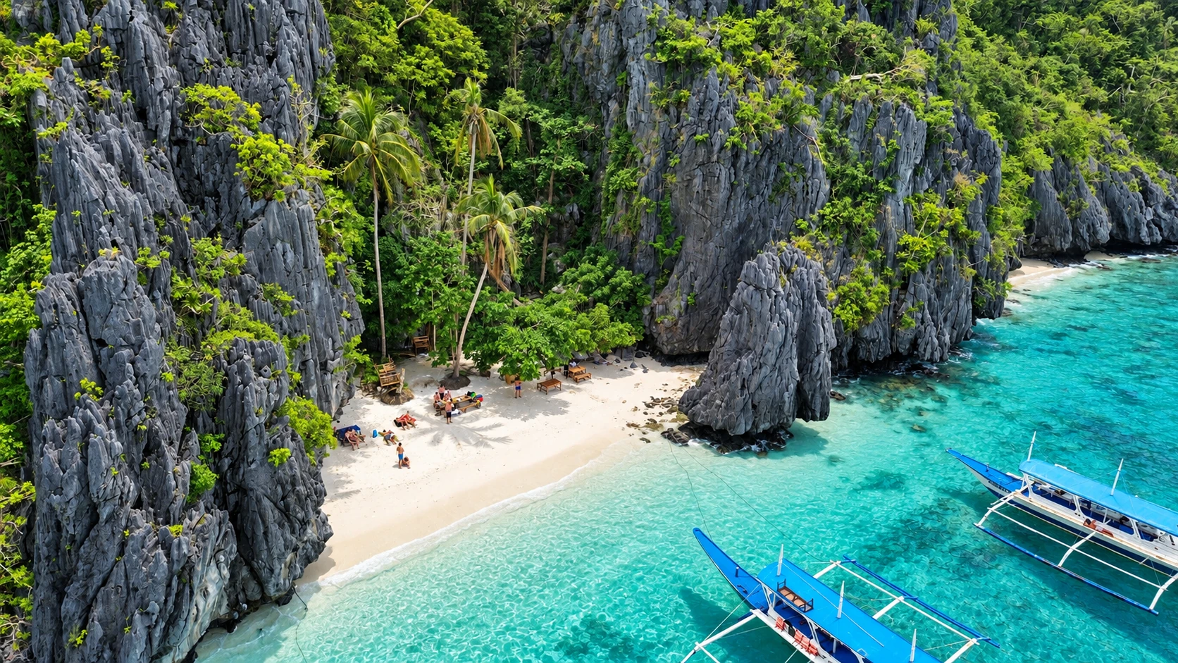 Entalula Island w El Nido